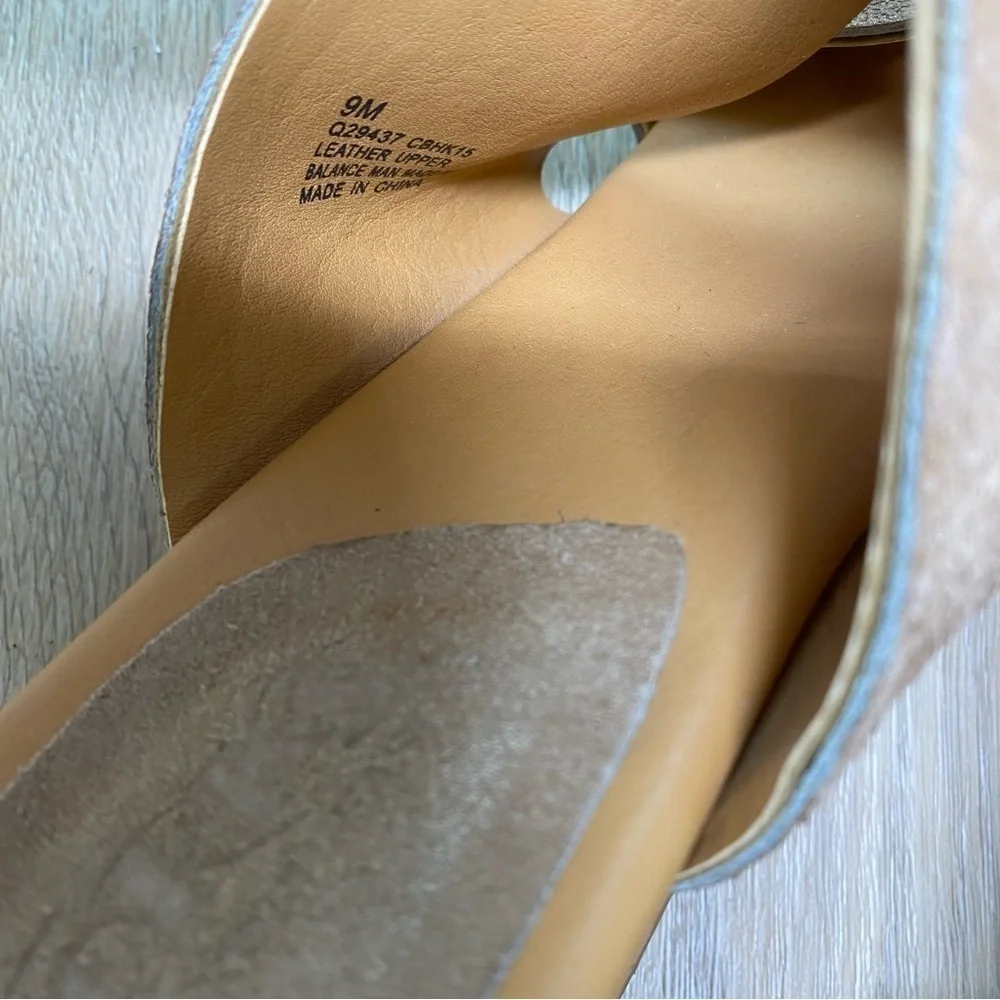 Kirk Ease Double Strap Gold Slip on Sandals